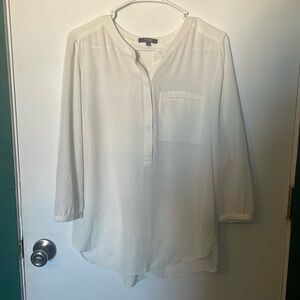 Cream Dress Blouse *see photos*